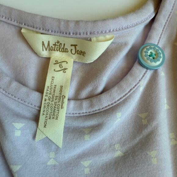 Matilda Jane Right Beside Me Tunic Lavender Ruffles 6 - Picture 7 of 8